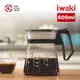 【iwaki】日本品牌耐熱玻璃滴漏式咖啡壺-600ml