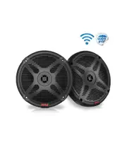 Pyle Dual Waterproof-Rated Bluetooth Marine Speakers with Wireless Rf Streaming