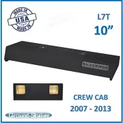 Chevy Silverado Crew-Cab 07-2013 10" Sub Box Subwoofer Enclosure For Kicker L7T