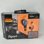 Monster iSport Strive Earbuds Headphone Apple Control Talk Orange Iphone iPad