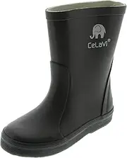 [Celavi] Men's Basic Wellies-Solid Rain Boot