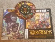 "WAR OF THE REALMS" #1 Art by NEXON VARIANT THOR & Promo Issue & Promo Gift