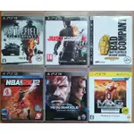 PS3🎮遊戲片 戰地風雲：惡名昭彰/2/正當防衛2/NBA 2K12/NBA 2K13/潛龍諜影5：原爆點/MAG