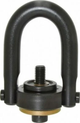 Jergens 1/2-13 Safety Engineered Center Pull Hoist Ring 2,500 Lb Load - 23411