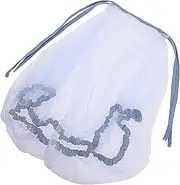 ASAKKURA Stroller Mesh Net for Baby Pram Insect Cover Breathable Pushchair Mesh Baby Carrier Net Blue