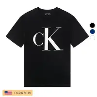 在飛比找Yahoo!奇摩拍賣優惠-【短T】美國CK CALVIN KLEIN男士圓領純棉t恤休