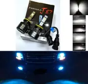 LED Kit G8 100W 881 8000K Icy Blue Two Bulbs Head Light Replacement ATV UTV Bike