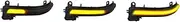 Turn Signal Lights for BMW 1 2 3 4 X1 M Series F20 F30 F34 F36 E84 F87 I3 Dynamic Black LED Turn Signal Light Sequential Rearview Mirror Light Turn Signal Lights(Blue-Yellow)