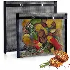 Mountain Grillers Reusable BBQ Pouches - Non-Stick & Heat-Resistant Set of 2