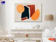 Geometrical shapes, abstract Wall Canvas Home Decor Australian Made Quality