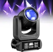 8 Colors & Patterns LED Moving Head Light,Spotlight Atmosphere Light,DMX and Sound Activated Control,Stage Beam Light Mini Compact DJ Lights,Flight Case,100W/150W,for Stage Decoration
