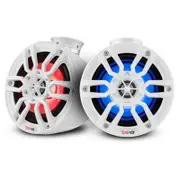 DS18 NXL-PS6 6.5" 300W LED Marine POD Speakers - White