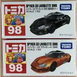 現貨 TOMICA 98 SPYKER C8 LAVIOLETTE SWB 初回+ㄧ般2台合售 2014 有新車貼