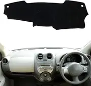 Dashboard Cover Dash Mat,for Nissan March Micra K13 2010-2014 2015 2016,Anti-Scratch Dash Cover Dashboard Cover Mat Sun Shade Protect Carpet