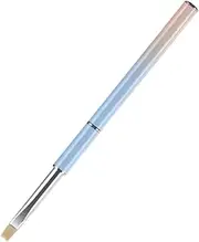 DECORNIJIA Nail Art Brush with Metal Handle for UV Gel for Fine Line Drawing Flower Painting Suitable for Professional Beginner Use Essential Tool for Nail Art Enthusiasts