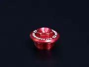 YOSHIMURA JAPAN RED OIL FILLER PLUG CAP SUZUKI RF600R All Years