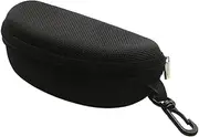 [Boolavard] Hard Shell Sunglasses Case | Unisex Protective Eyeglass Case | Glasses Case Holder with Hanging Hook