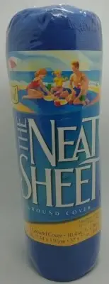 NEW SEALED The Neat Sheet Ground Cover Beach Blanket 57 X 77" (MM)