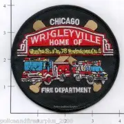 Illinois - Chicago Engine 78 Amb 6 IL Fire Patch Wrigleyville Chicago Cubs