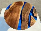 36" Epoxy Round Table Top Home Garden Table Top