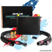 New 30 Row Engine Thermostat Adaptor Racing Oil Cooler Kit Fit For Car/Truck