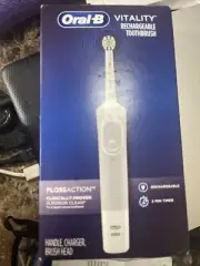 OraI-B Powered By Braun Vitality Flossaction Electric Toothbrush Rechargeable