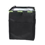 1x Waterproof Back Seat Organizer Car Trash Can Waste Basket Storage Garbage Bag