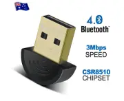 Generic BLUETOOTH-4.0-ROU USB Bluetooth V4.0 mini Dongle Wireless Adapter 3Mbps PC Laptop Win7/8/10 XP CSR