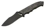 Boker Arbolito Buffalo Soul 42 Fixed Blade Knife Black Canvas Micarta 02BA3164
