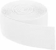 uxcell Elastic Bands for Sewing 5cm x 4.6m White Knit Elastic Spool High Elasticity for Wigs, Waistband, Pants, Craft DIY Projects