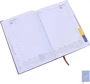 TOGEVAL Daily Planner with Elegant Soft Cover Portable Journal Planner for Use Compact Design for Daily Task Tracking Sophisticated Appointment Book