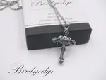 BIRDYEDGE品牌設計 耶穌 聖母 十字 玫瑰 鋼鍊 項鍊 免運費 聖母十字劍 勝花2