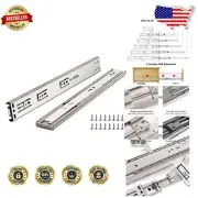 Smooth Glide 18-Inch Soft Close Drawer Slides - Alloy Steel for Stability