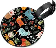 [YTYVAGT] Luggage Tags for Suitcases,Travel Tags for Luggage,Farm Animals Farmhouse,2-Pc