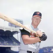 Boog Powell Baltimore Orioles at Yankee Stadium in the Bronx, New - Old Photo 2