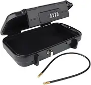 TEHAUX Travel and Hotel Portable Safe Box with Combination Lock Secure Mobile Phone and Valuables Organizer for Trips Hotels and More Versatile Lockable Storage for Effortless