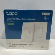 TP-Link Tapo Matter Smart Dimmer Switch Voice Control Siri Alexa & Google 2 PACK