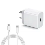 20W USB Type C Fast Charging Charger Cable Power Wall Adapter compatible with Samsung Galaxy S22