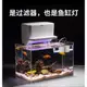 邦邦水族~【北極冰 魚缸上部過濾器套組◆LED燈+馬達+濾材】魚缸過濾/上部過濾/水幕式過濾/低水位過濾/外掛過濾器