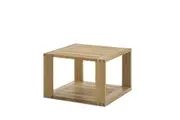 Rio Outdoor Teak Square Box Side Table