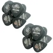 Dunlop Tortex Guitar Picks Pitch Black 24 Picks 1.14mm 488P1.14