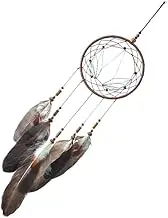 OSOLADY 1pc Retro Dream Catcher Wall Hanging Decor Beautifully Woven Dreamcatcher Pendant for Home Room Balcony Unique Exotic Decoration with Mysterious Patterns