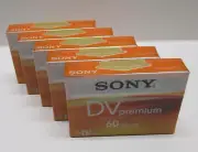 5 Sony HC32 PR4 premium Mini DV video tape for DCR HC52 HC62 HC65 HC85 HC90 HC96