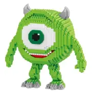Monsters Inc Mike Wazowski 5+CM Lego Building Blocks DIY Kit Puzzle No Box Gift