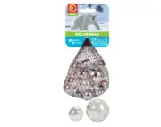 Nice Bag Of Official Mega Marbles (Vacor ) Polar Bear !