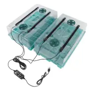 HG Plant Starter Tray Propagator Plant Greenhouse Grow Kit With 4 Tube Grow