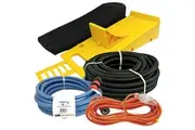 Caravan Essentials Starter Kit Pack - 4 Piece Water, Sullage Hose, Lead & Ramp