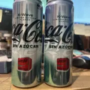 Coca Cola Zero Sugar K-Wave 2024 LIMITED EDITION 2 Cans