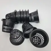 10Pcs - 3 inch Net Cups Heavy Duty Pots Wide Rim-Orchids Aquacultur Hydroponics