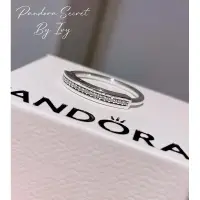 在飛比找蝦皮購物優惠-PANDORA 潘朵拉 潘多拉 戒指 銀（尺寸50）